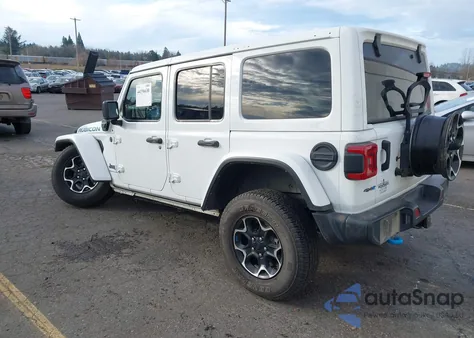 2023 Jeep Wrangler 4Xe Rubicon 4X4 из США, поврежденный, VIN 1C4JJXR65PW553803